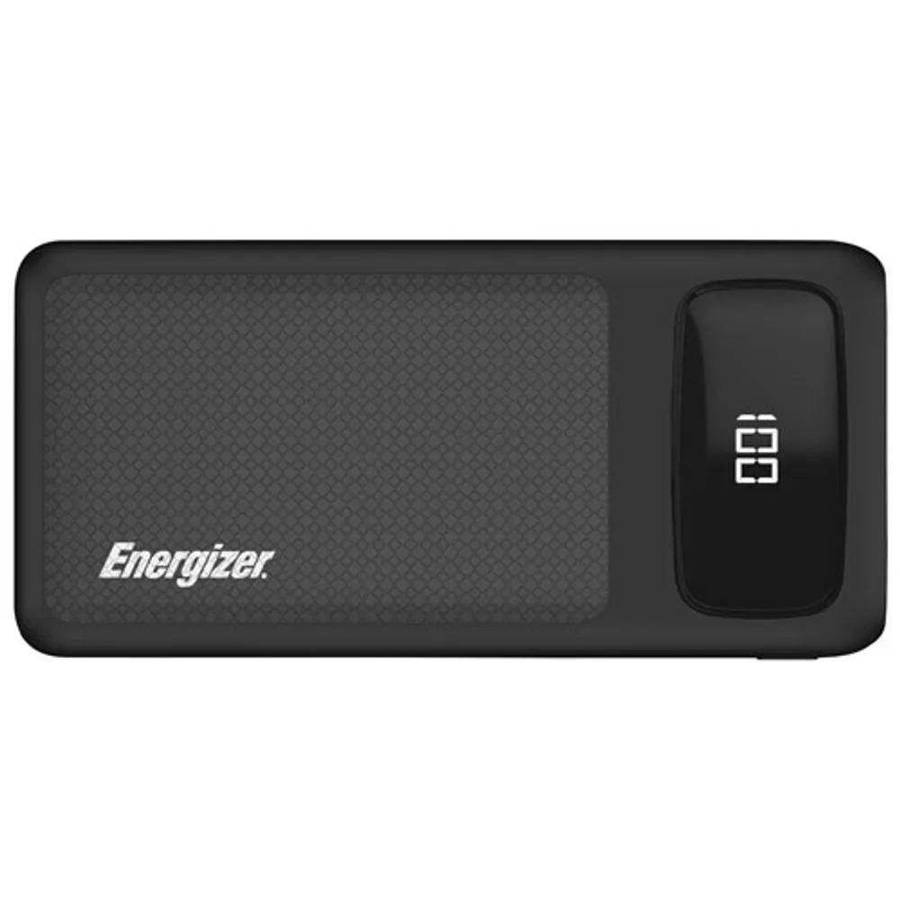 Energizer Ultimate 10000 mAh 20W Power Bank - Black