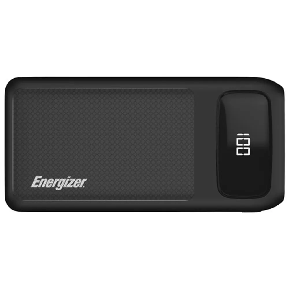 Energizer Ultimate 20000 mAh 20W Power Bank - Black/White