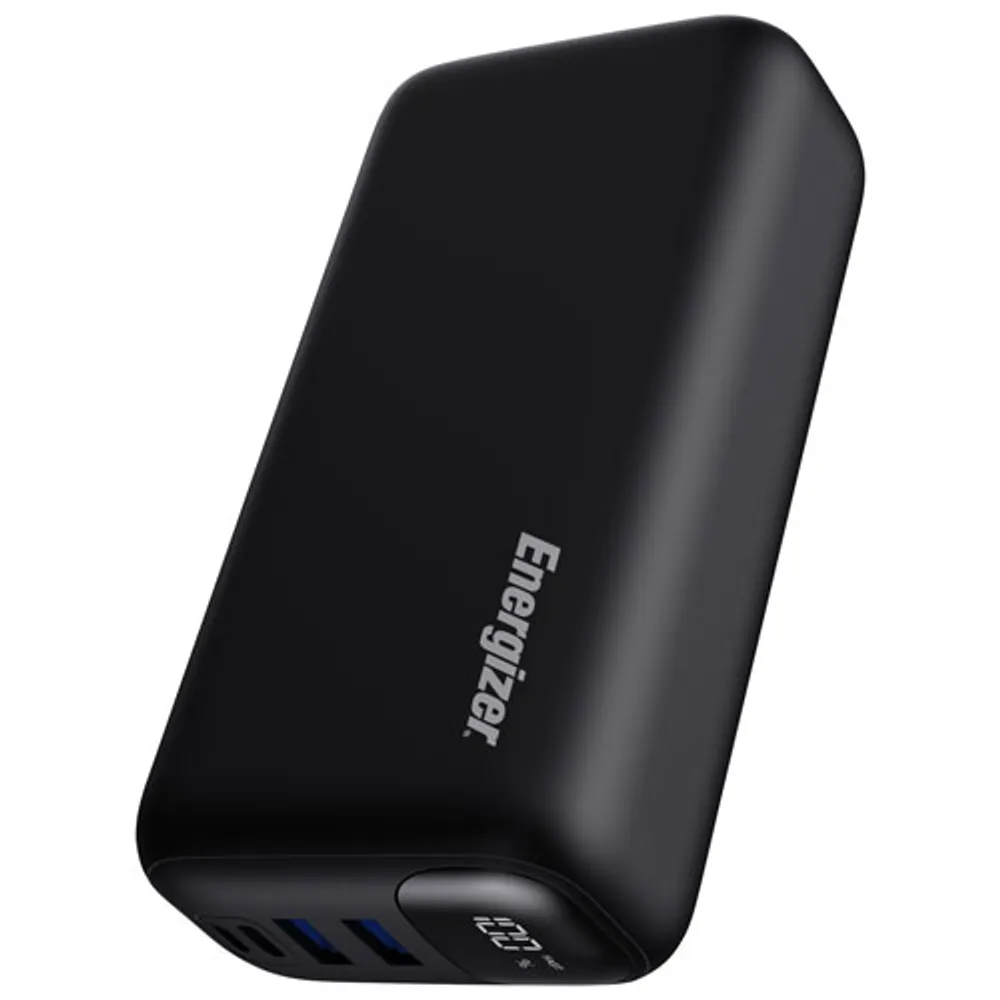 Energizer Ultimate 27000 mAh 20W Power Bank - Matte Black