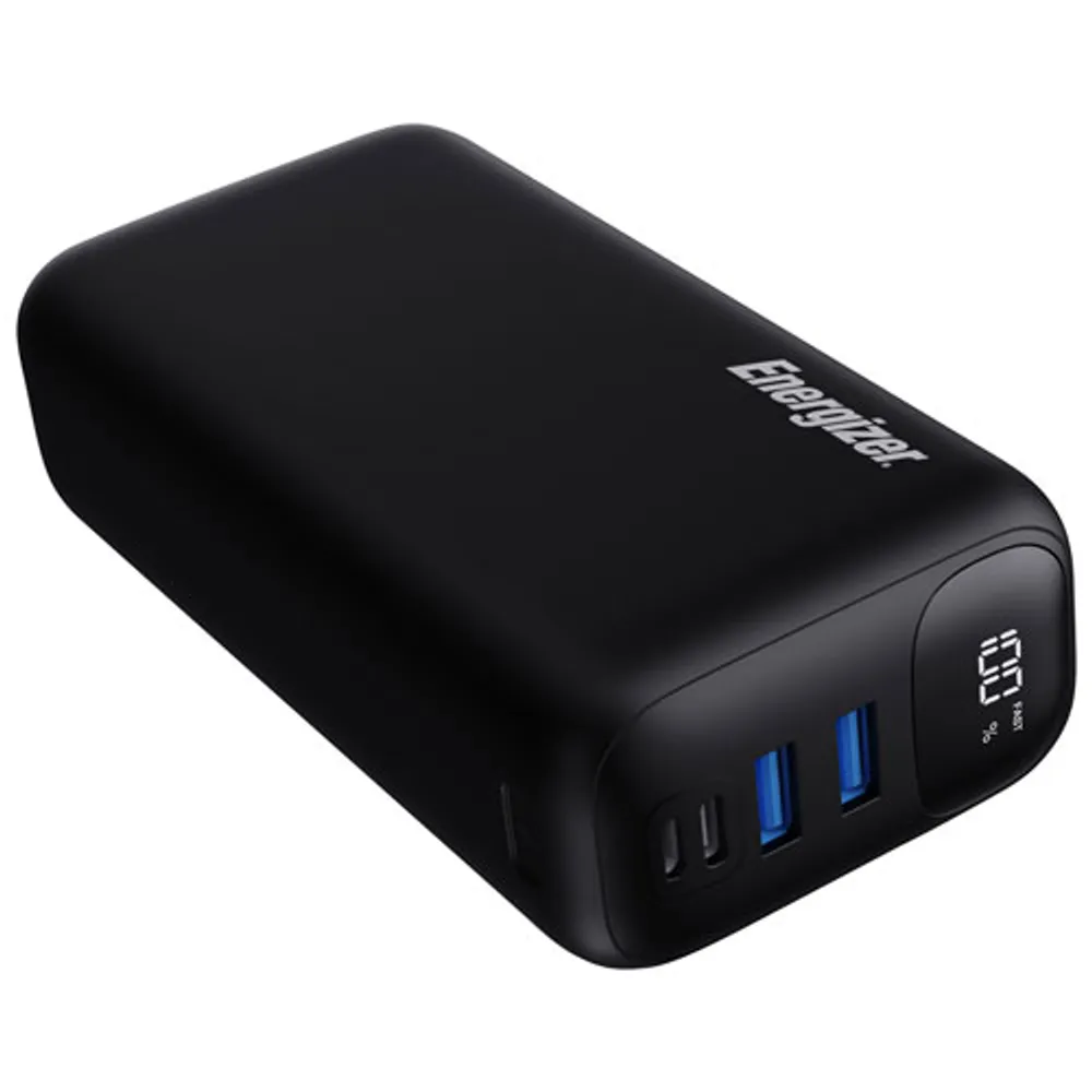 Energizer Ultimate 27000 mAh 20W Power Bank - Matte Black