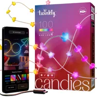 Twinkly Candies Smart RGB LED Lights - Stars - 100 Lights - Exclusive Retail Partner