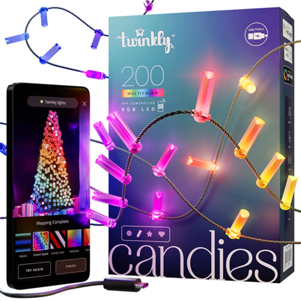 Twinkly Candies Smart RGB LED Lights - Candles - Lights