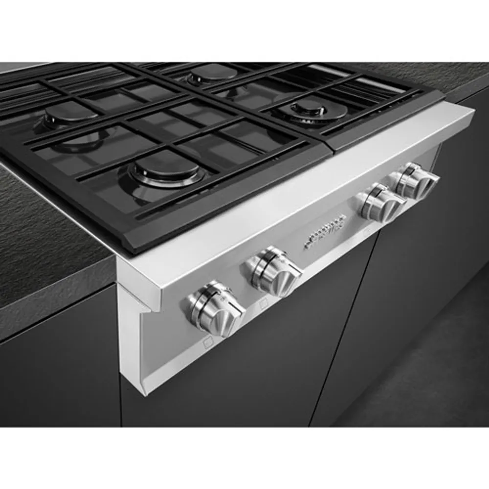 Smeg Professional 30" 4-Burner Gas Cooktop (RTU304GX) - Stainless Steel