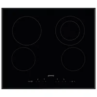 Smeg Classic 24" 4-Element Electric Cooktop (SEU244ETB) - Black