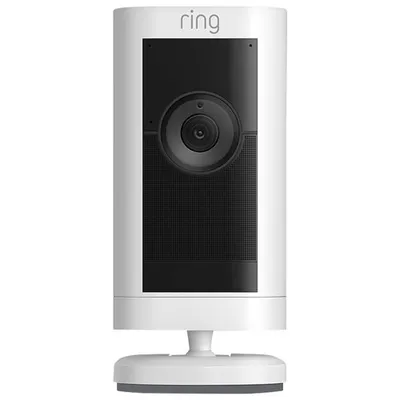 Ring Stick Up Cam Pro Battery Indoor/Outdoor 1080p Full HD Security Camera with Colour Night Vision