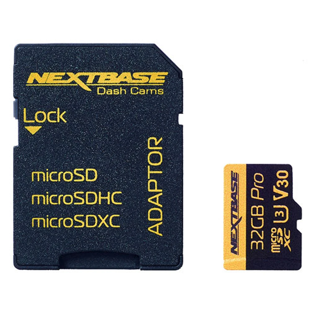 Carte mémoire microSD U3 de 32 Go de Nextbase