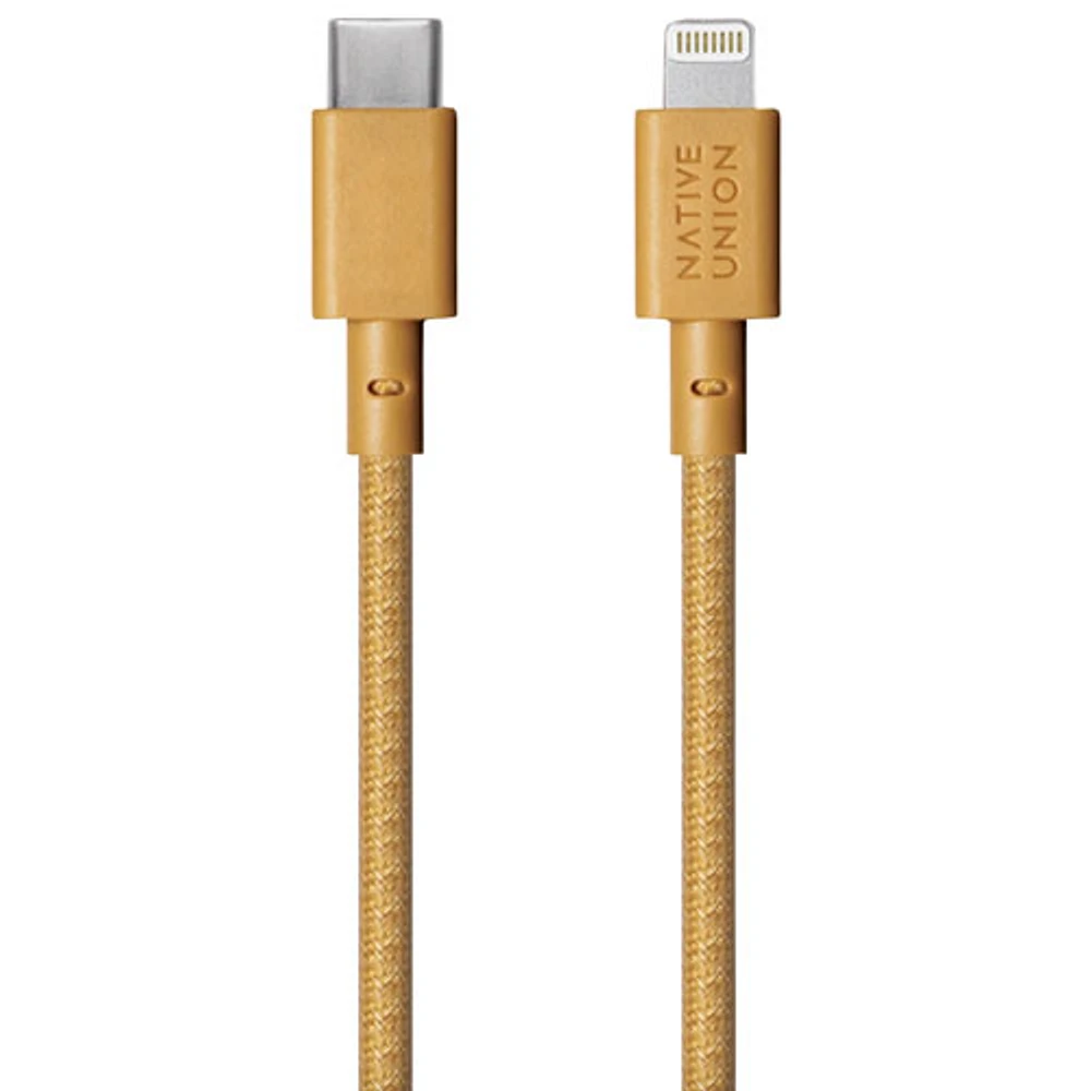 Native Union Belt 1.2m (4 ft.) USB-C to Lightning Cable - Kraft