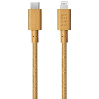 Native Union Belt XL 3m (10 ft.) USB-C to Lightning Cable - Kraft