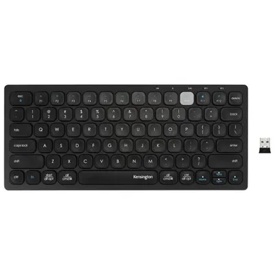 Clavier compact sans fil Bluetooth double de Kensington - Noir - Anglais