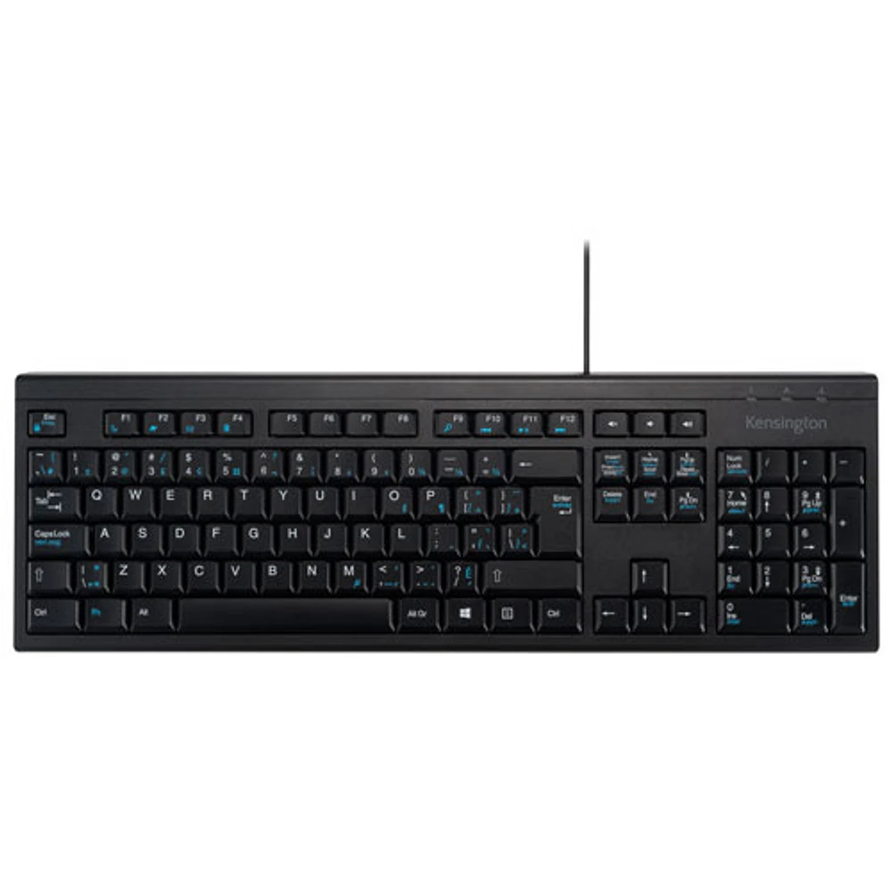 Kensington Wired Full-Size Keyboard - Bilingual