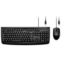 Kensington Pro Fit Washable Wired Optical Keyboard & Mouse Combo