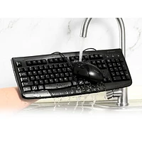 Kensington Pro Fit Washable Wired Optical Keyboard & Mouse Combo