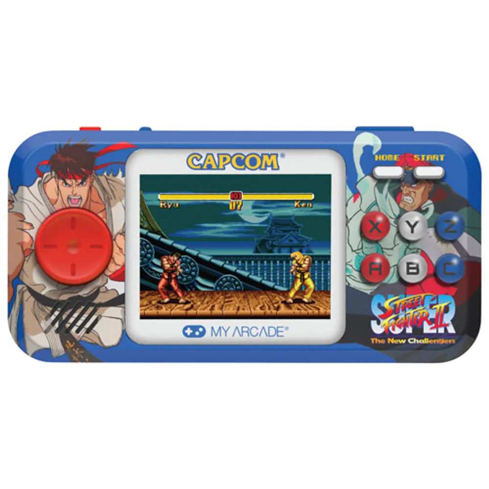 Système de jeu My Arcade Street Fighter II Pocket Player Pro de dreamGEAR