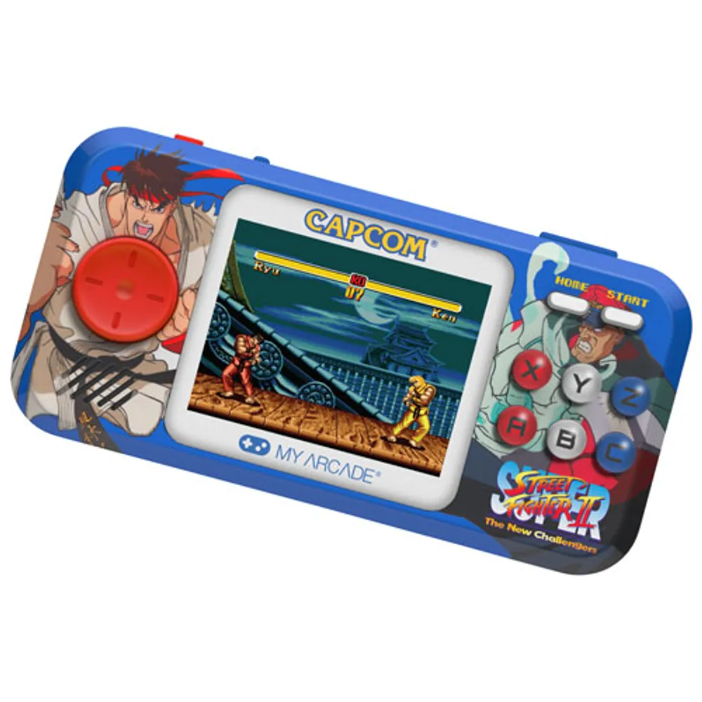 dreamGEAR My Arcade Street Fighter II Pocket Player Pro Gaming System