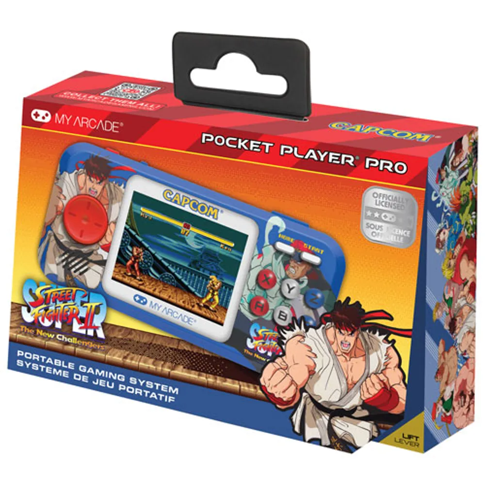 dreamGEAR My Arcade Street Fighter II Pocket Player Pro Gaming System