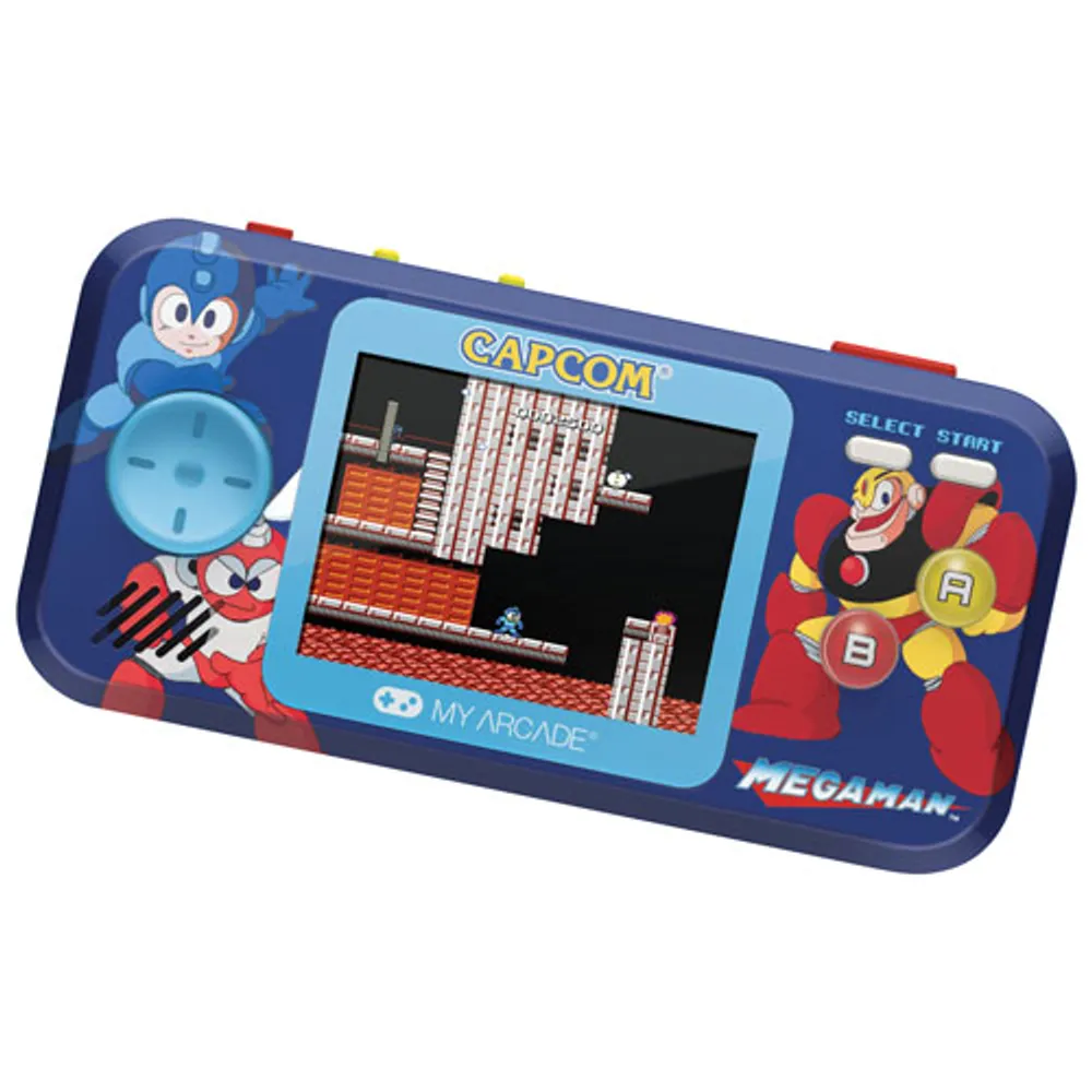 dreamGEAR My Arcade Mega Man 6-in-1 Pocket Player Pro Gaming System