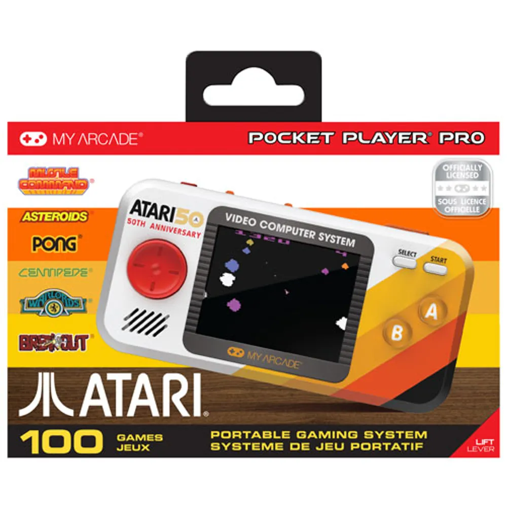 UNI Atari Portable Gaming System with 100 Games