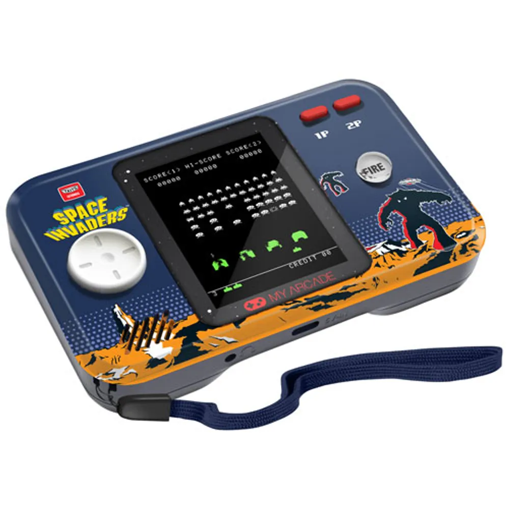 dreamGEAR Uni Pocket Player Space Invaders Portable Gaming System