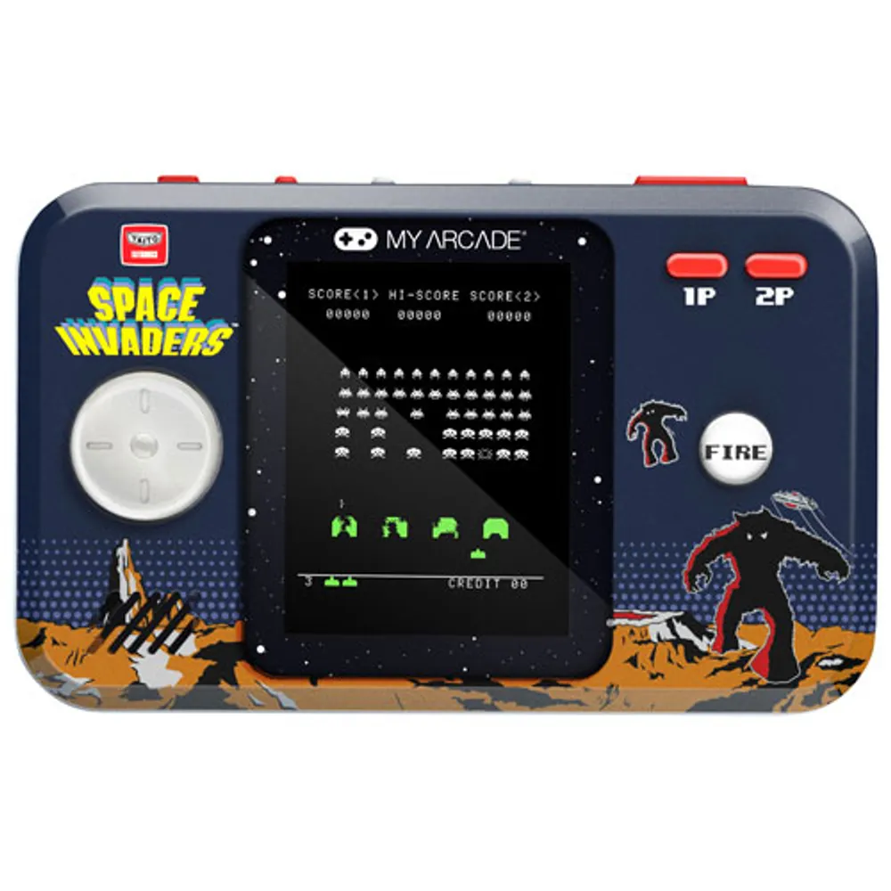 dreamGEAR Uni Pocket Player Space Invaders Portable Gaming System