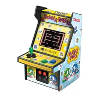 dreamGEAR My Arcade Bubble Bobble Micro Player Pro 6.75" Mini Arcade Machine - Yellow