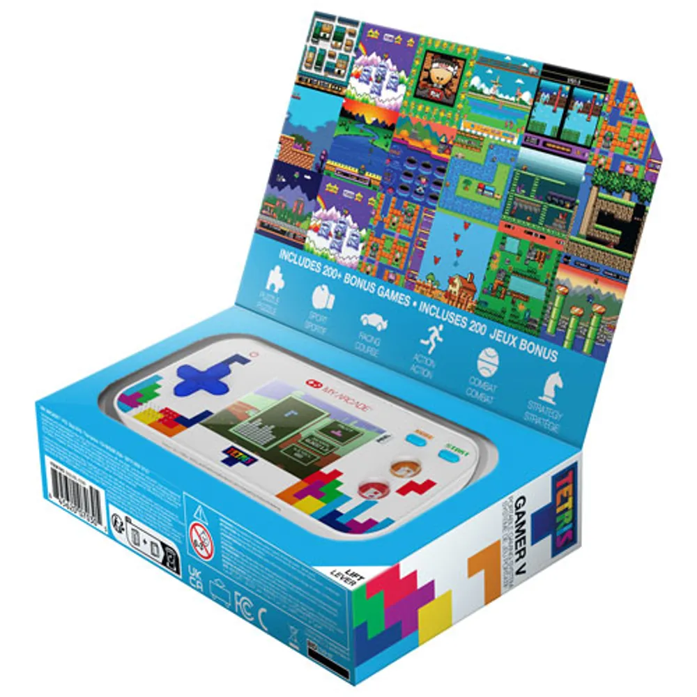 Console de jeu portative UNI Gamer V Classic Tetris (201 Games)