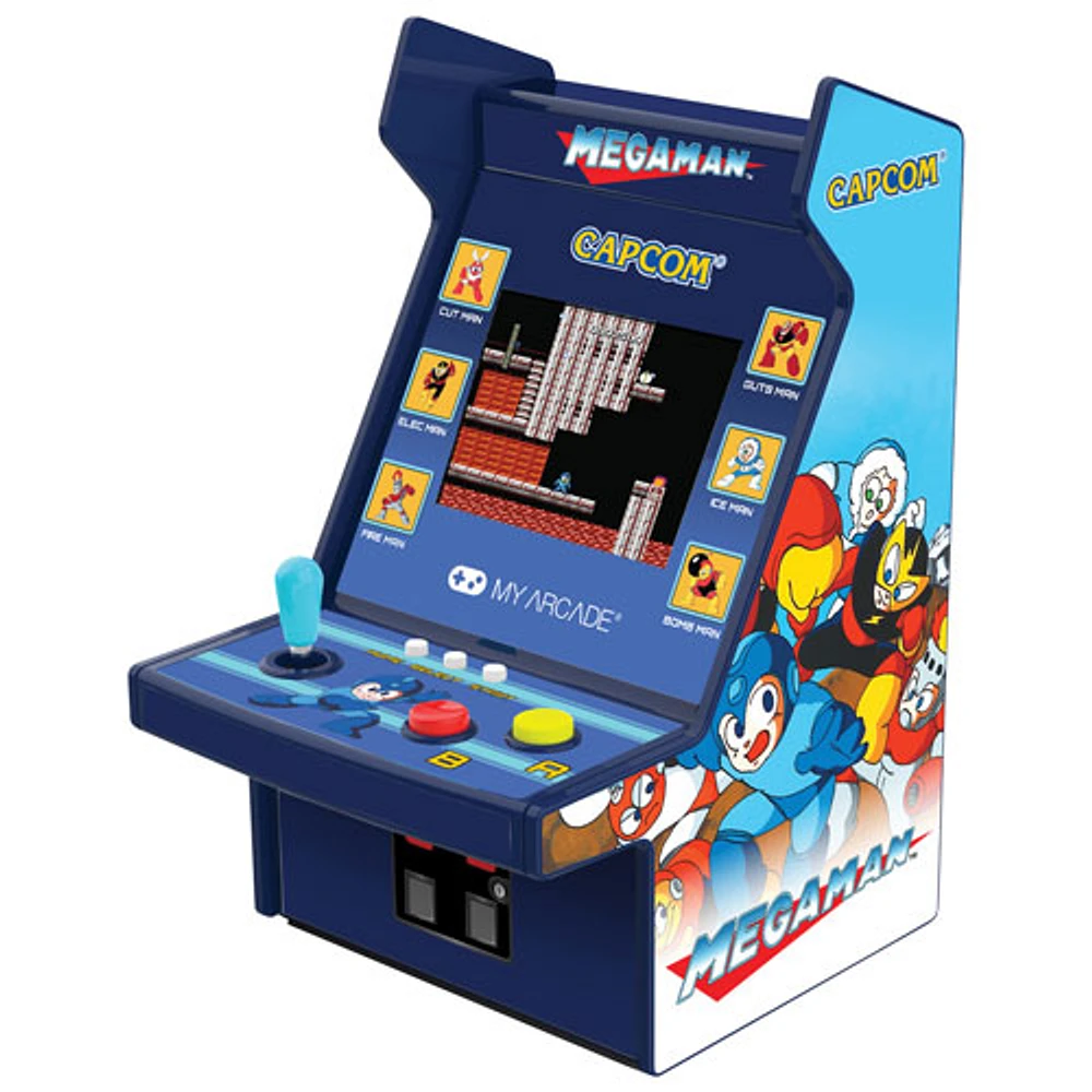 dreamGEAR My Arcade Mega Man 6-in-1 Micro Player Pro 6.75" Mini Arcade Machine