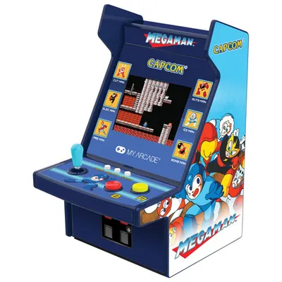 dreamGEAR My Arcade Mega Man 6-in-1 Micro Player Pro 6.75" Mini Arcade Machine
