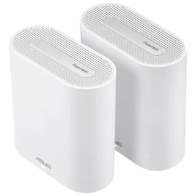 ASUS ExpertWiFi Whole Home Mesh Wi-Fi 6 System - 2 Pack - White