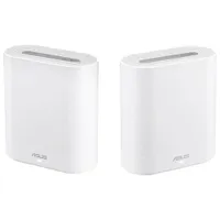 Système Wi-Fi 6 maillé de maison intégrale ExpertWiFi d'ASUS - Ensemble de 2 - Blanc