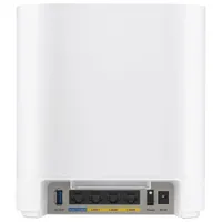 Système Wi-Fi 6 maillé de maison intégrale ExpertWiFi d'ASUS - Ensemble de 2 - Blanc