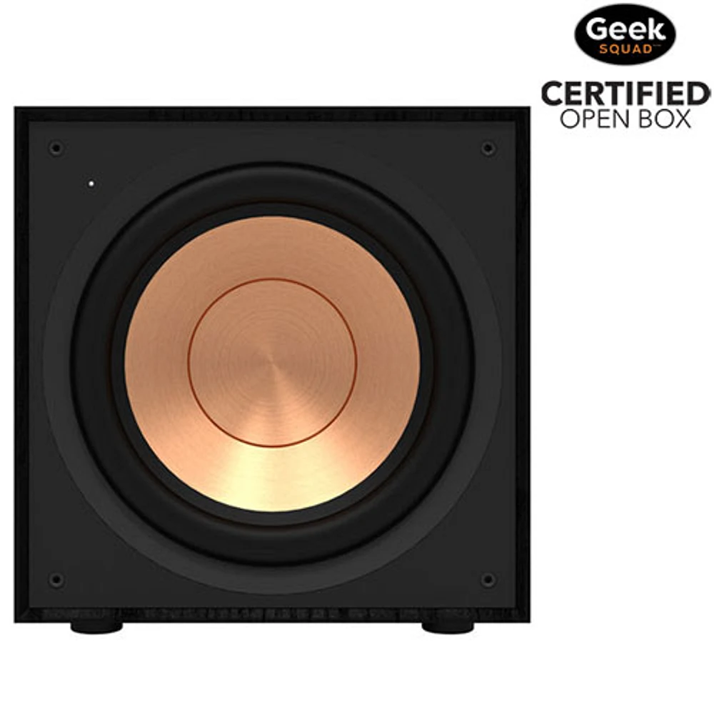 Open Box - Klipsch R101SW 10" 300-Watt Subwoofer - Black