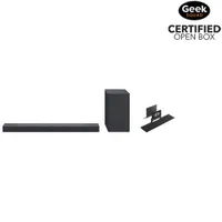 Open Box - LG SC9S 400W 3.1.3 Channel Dolby Atmos Sound Bar w/ Bracket for LG OLED TVs&Triple Up-Firing Speakers