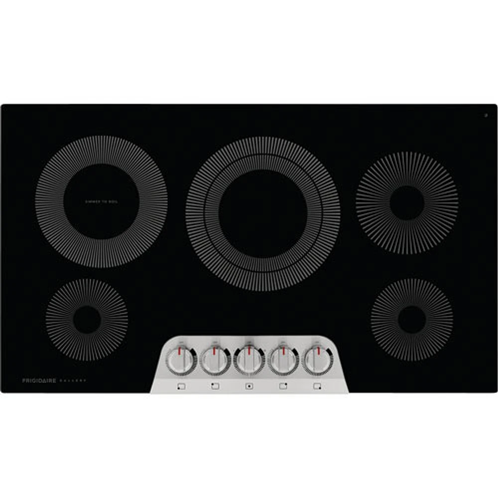 Open Box - Frigidaire Gallery 36" 5-Element Electric Cooktop (GCCE3670AS) - Stainless Steel - Perfect Condition