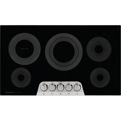 Open Box - Frigidaire Gallery 36" 5-Element Electric Cooktop (GCCE3670AS) - Stainless Steel - Perfect Condition