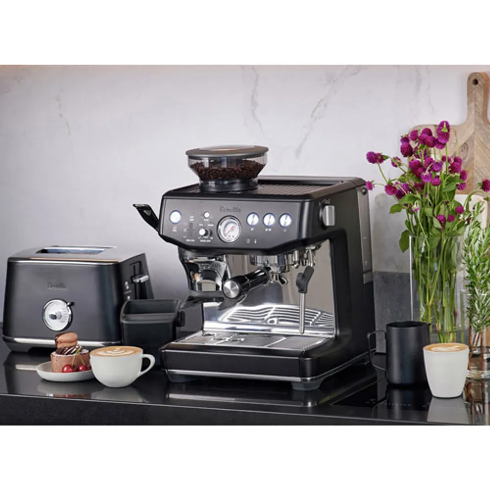 Breville Barista Express Impress Espresso Machine with Frother & Coffee Grinder