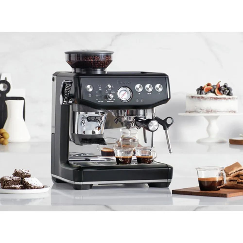 Breville Barista Express Impress Espresso Machine with Frother & Coffee Grinder