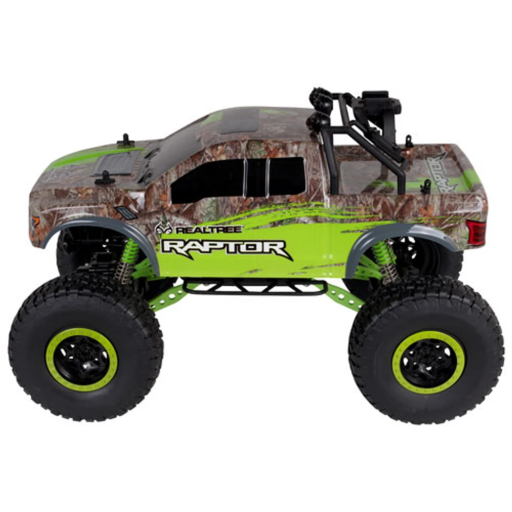 NKOK X-Treme Realtree Ford F-150 Raptor RC Rock Crawler 1/10 Scale (80943) - Green/Brown