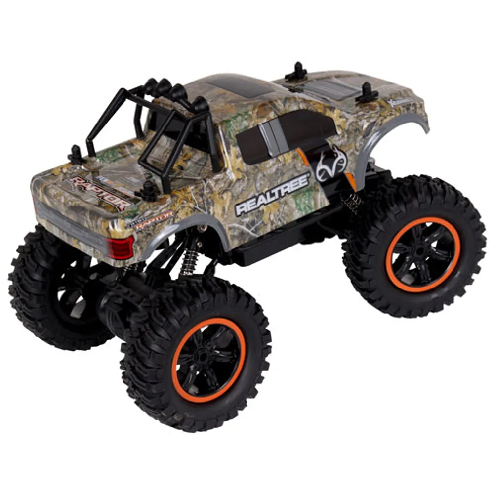 Véhicule téléguidé Realtree Rock Crawler Ford F-150 Raptor de NKOK échelle 1/14 (81491) - Gris