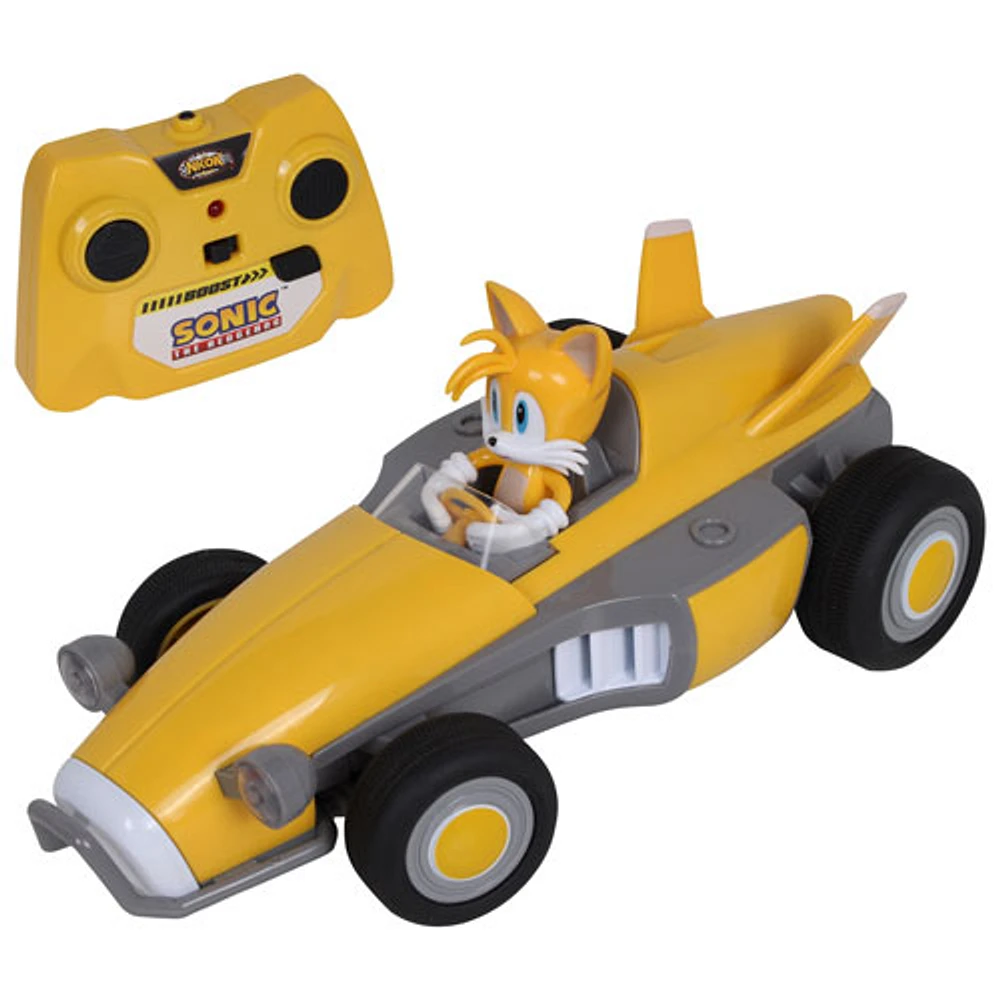 NKOK Sonic The Hedgehog 2 Tails RC Car (603) - Yellow/Grey