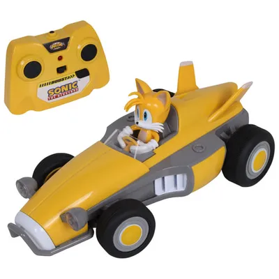 NKOK Sonic The Hedgehog 2 Tails RC Car (603) - Yellow/Grey