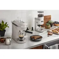 KitchenAid Burr Coffee Grinder - White Milkshake