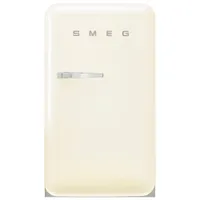 Smeg Retro 22" 3.9 Cu. Ft. Top Freezer Refrigerator (FAB10URCR3) - Cream