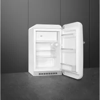 Smeg Retro 22" 3.9 Cu. Ft. Top Freezer Refrigerator (FAB10URWH3) - White