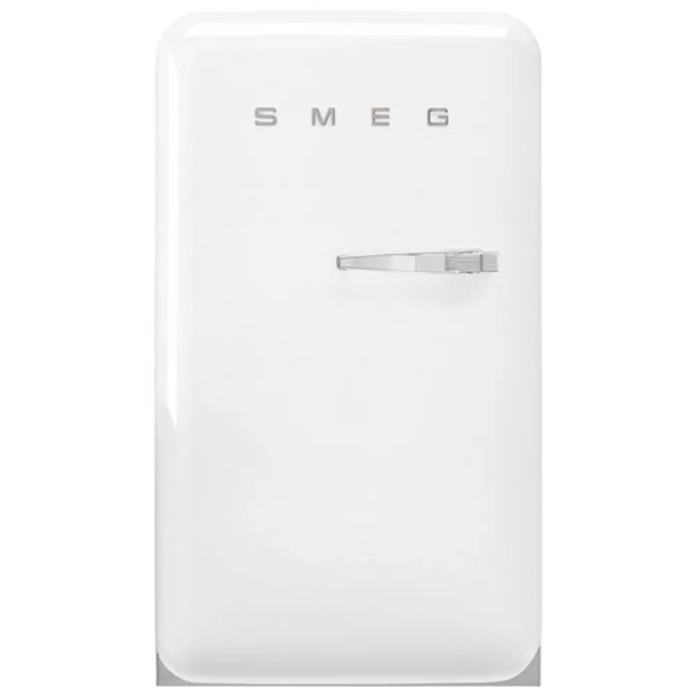 Smeg Retro 22" 3.9 Cu. Ft. Top Freezer Refrigerator (FAB10ULWH3) - White