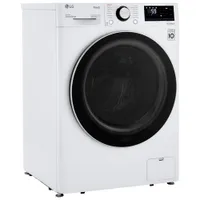 LG 2.6 Cu. Ft. High Efficiency Front Load Steam Washer (WM1455HWA) - White