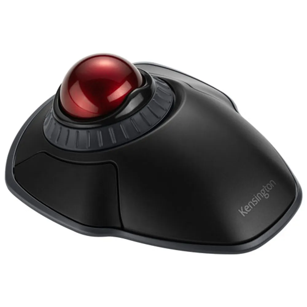 Kensington Orbit 1600 DPI Wireless Optical Trackball Mouse - Black