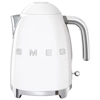 Bouilloire électrique style années 50 de Smeg - 1,7 L - Blanc