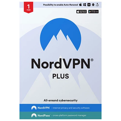 NordVPN Plus (PC/Mac) - 10 Devices - 1 Year