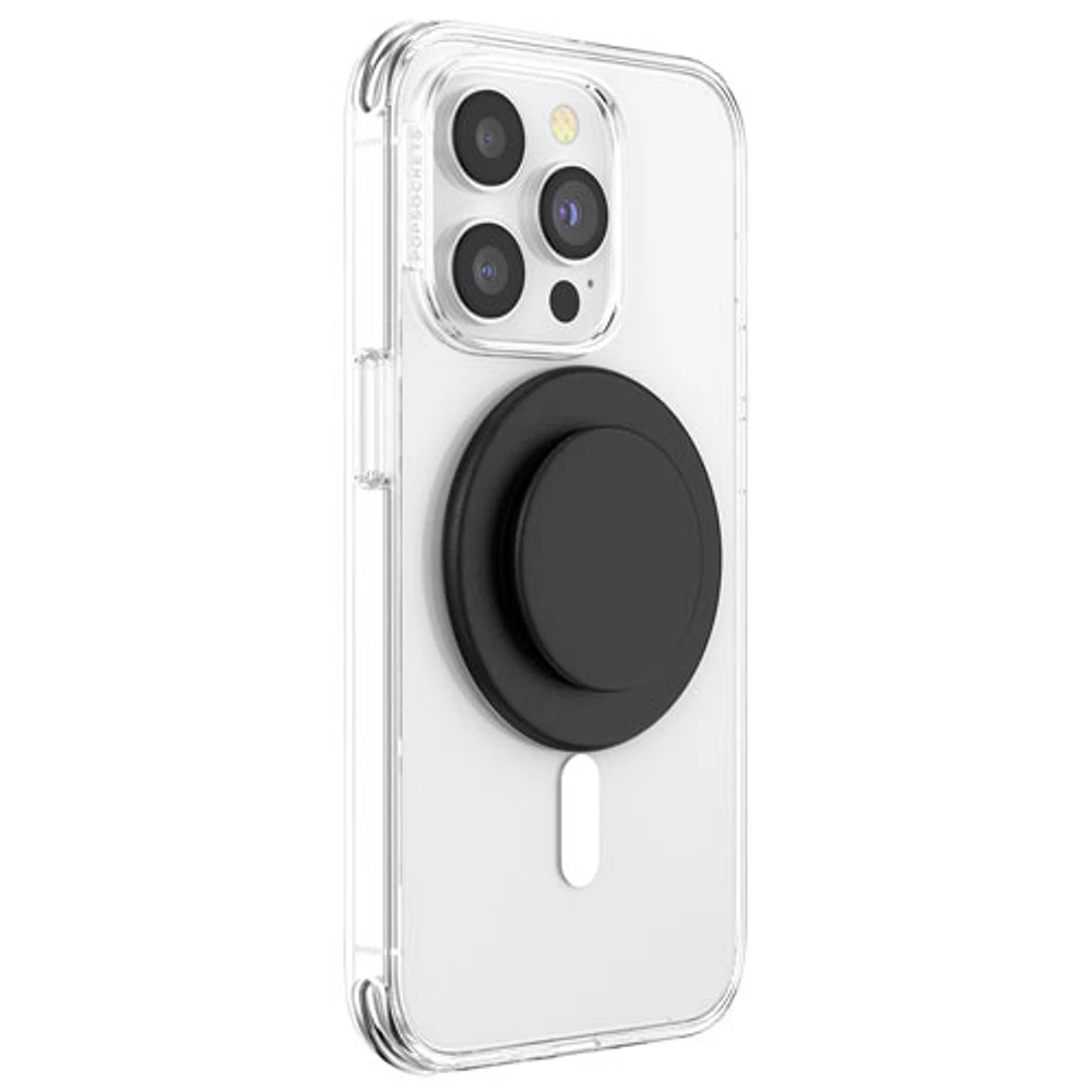 PopSockets PopGrip MagSafe Universal Cell Phone Expanding Grip & Stand - Black