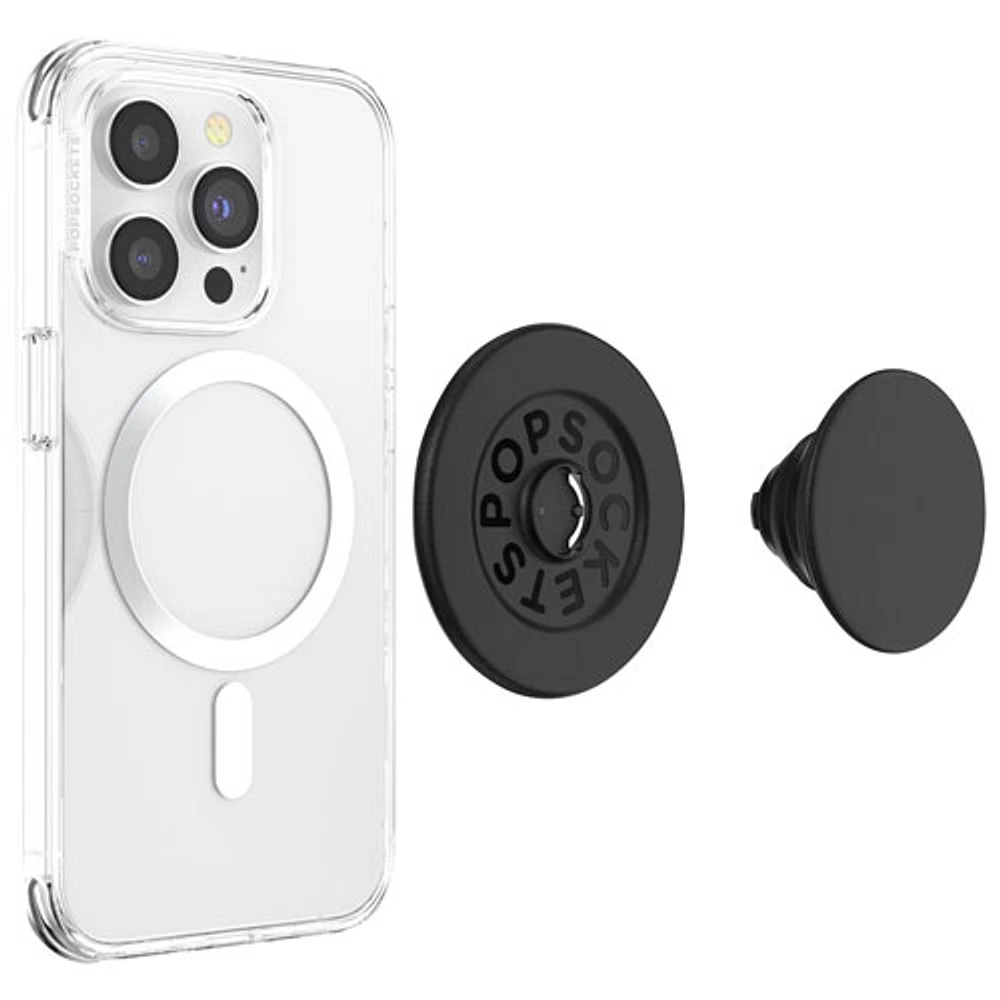 PopSockets PopGrip MagSafe Universal Cell Phone Expanding Grip & Stand - Black